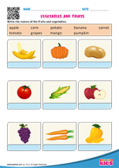 Identify Fruits